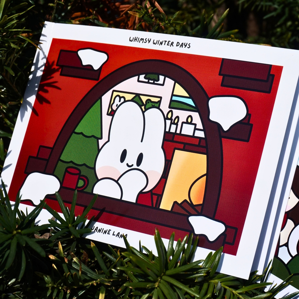 Whimsy Winter Days Mini Coloring Book