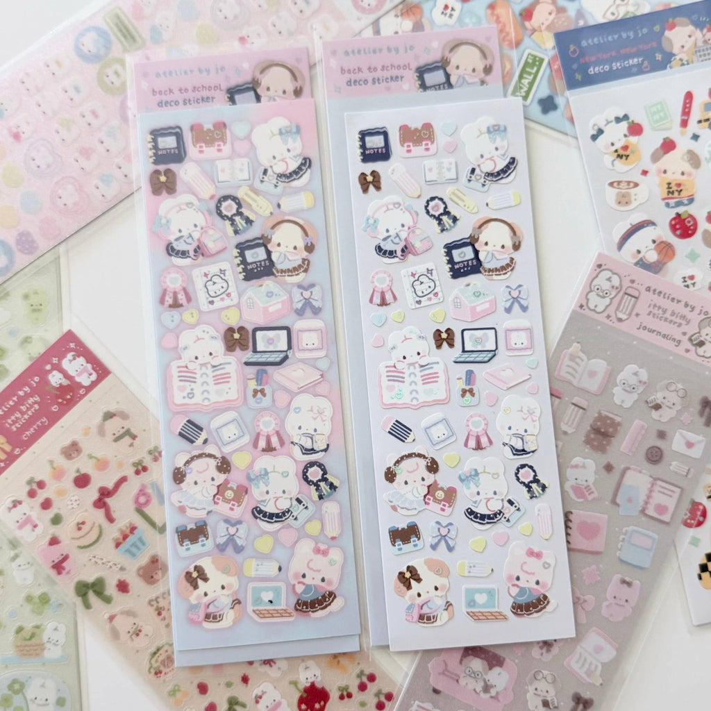 Back to School Sticker Sheet