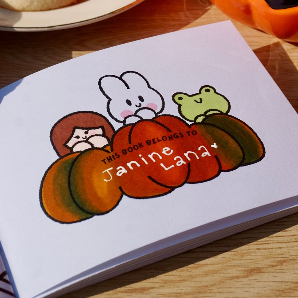 Whimsy Autumn Days Mini Coloring Book