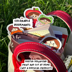Colorable Bookmarks (Digital Download)