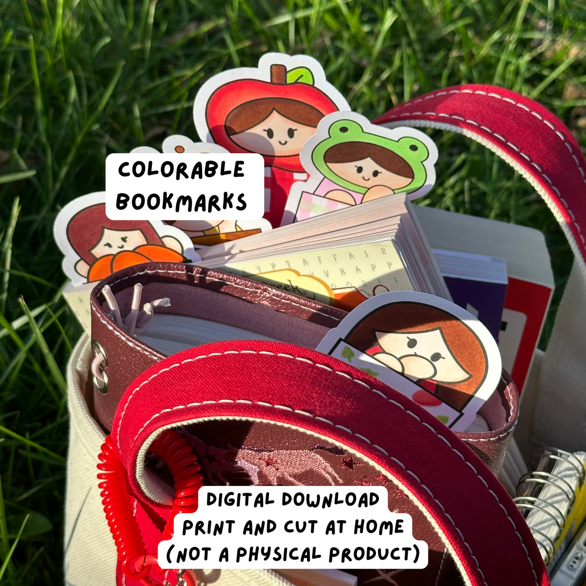Colorable Bookmarks (Digital Download)