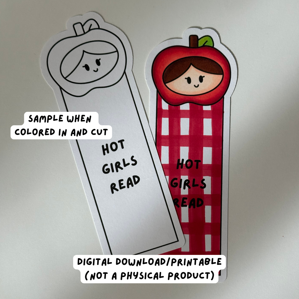 Colorable Bookmarks (Digital Download)