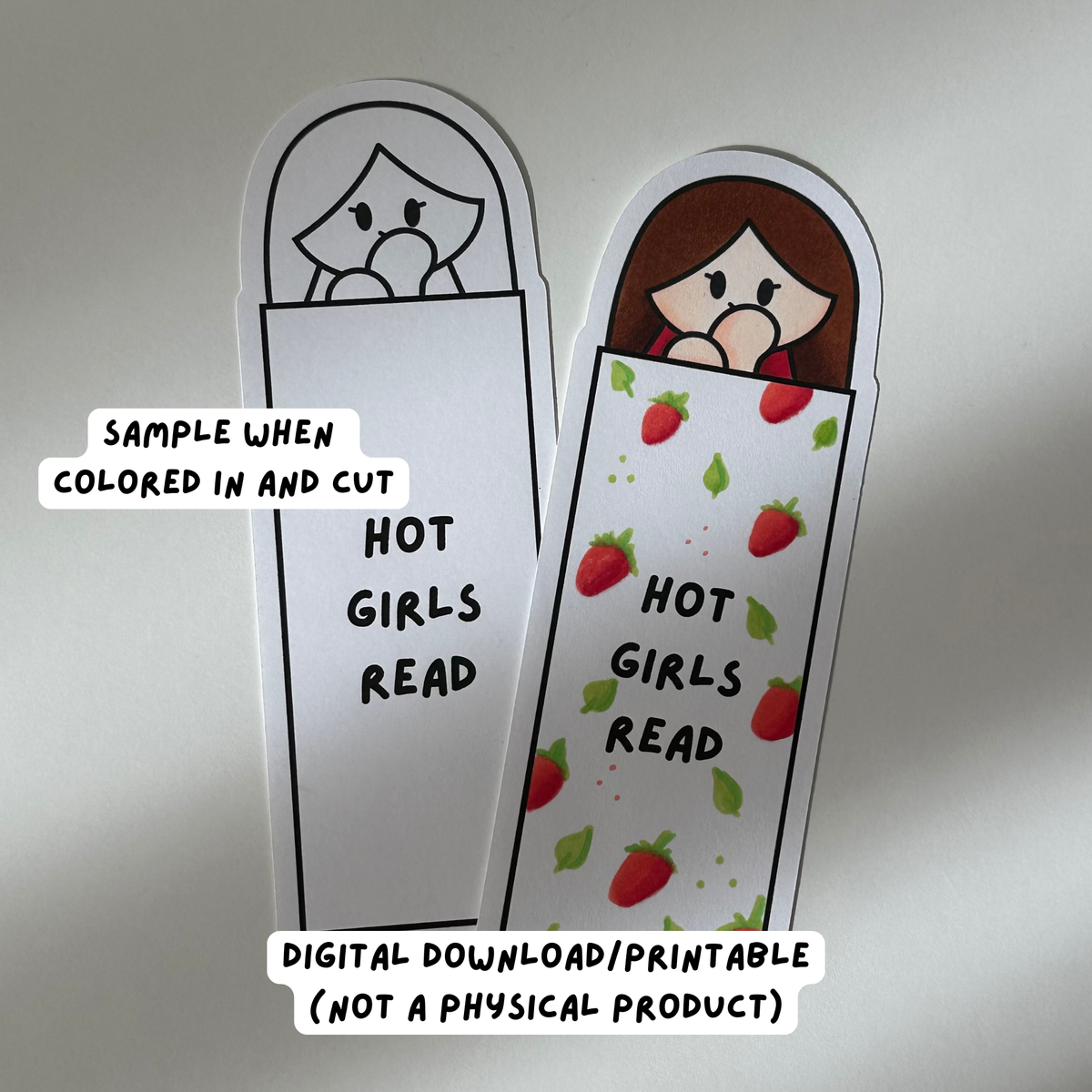 Colorable Bookmarks (Digital Download)
