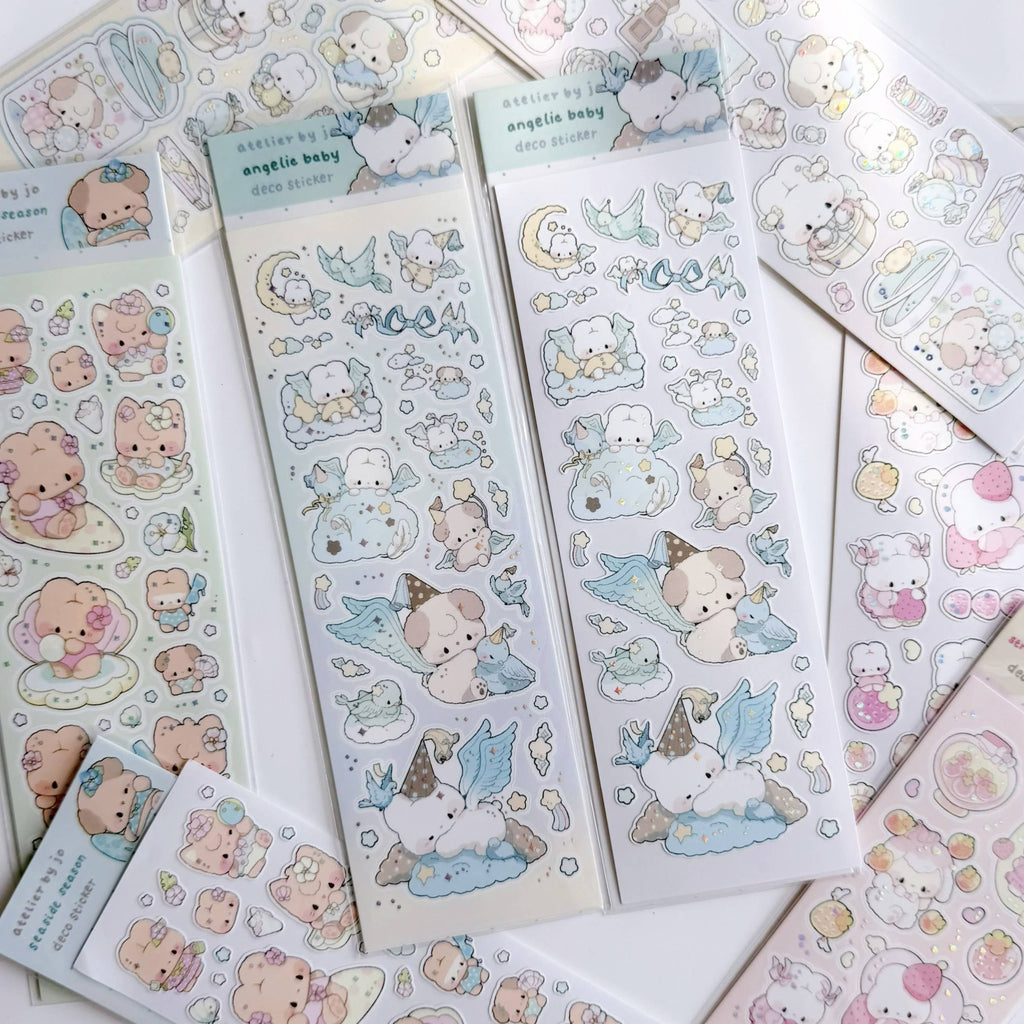 Angelic Baby Deco Sticker Sheet