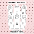 Colorable Bookmarks (Digital Download)