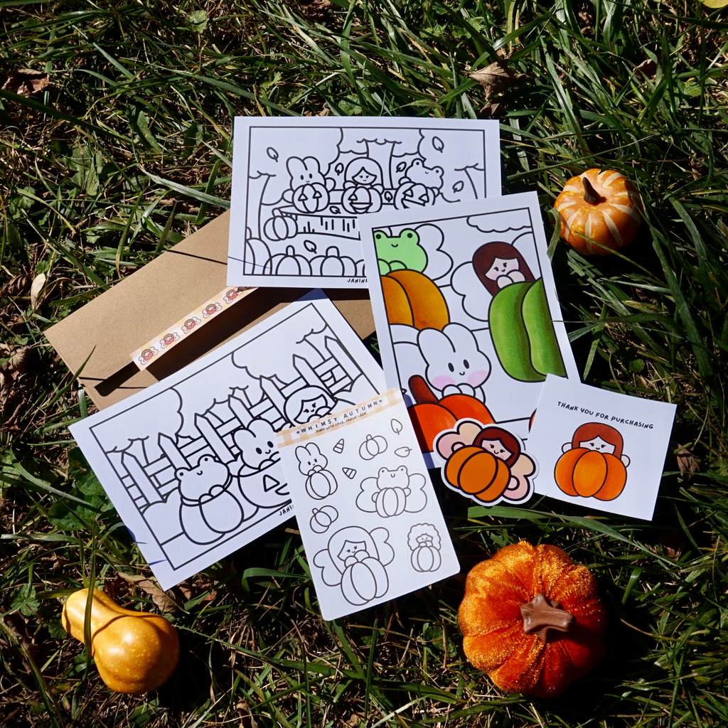 Whimsy Autumn Days Snail Mail