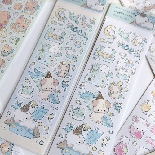 Angelic Baby Deco Sticker Sheet