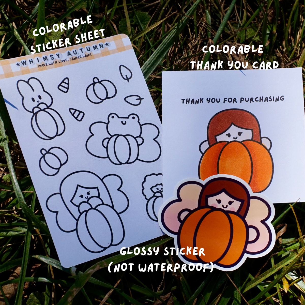Whimsy Autumn Days Snail Mail