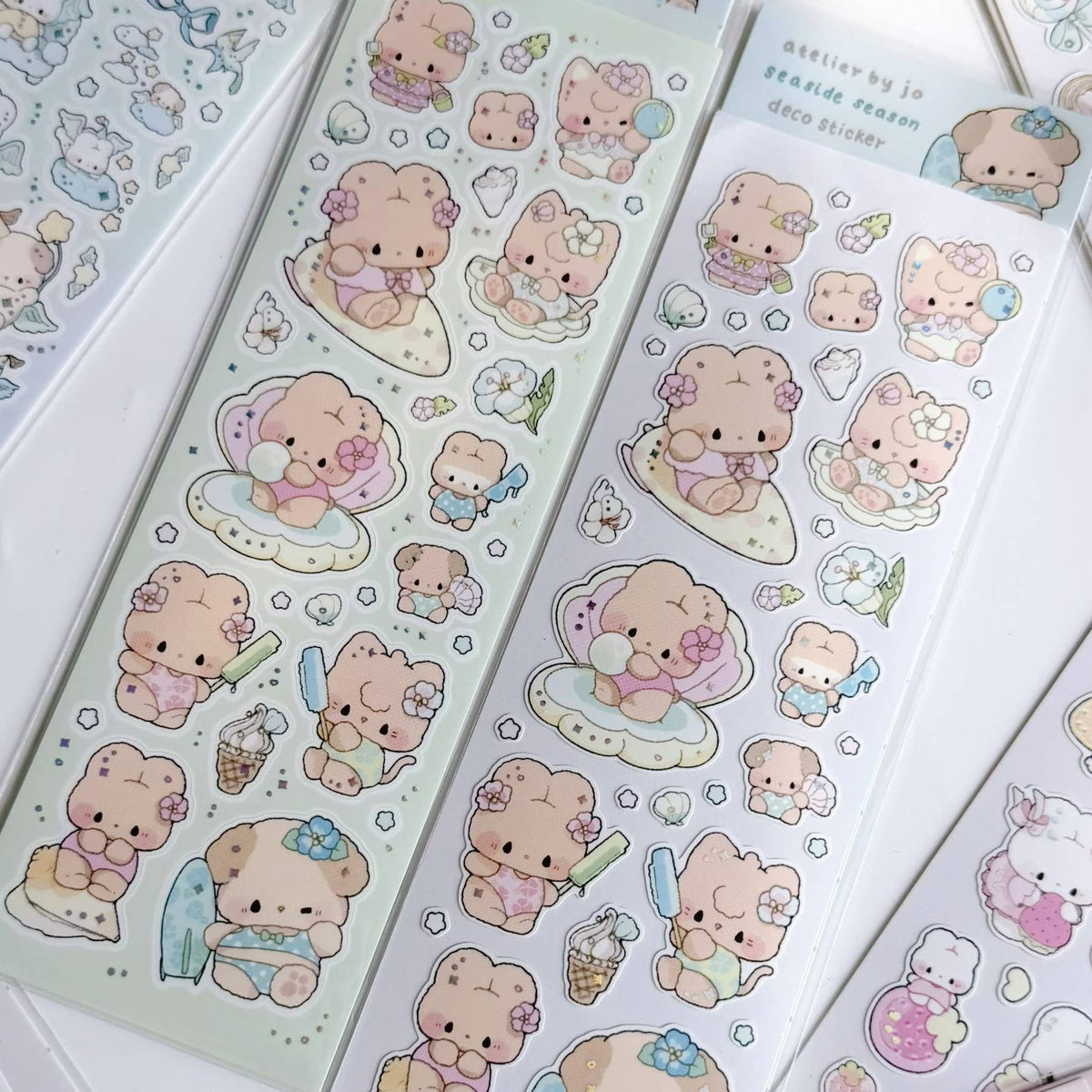 Seaside Season Deco Sticker Sheet