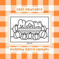 Pumpkin Friends Freebie (5x7)