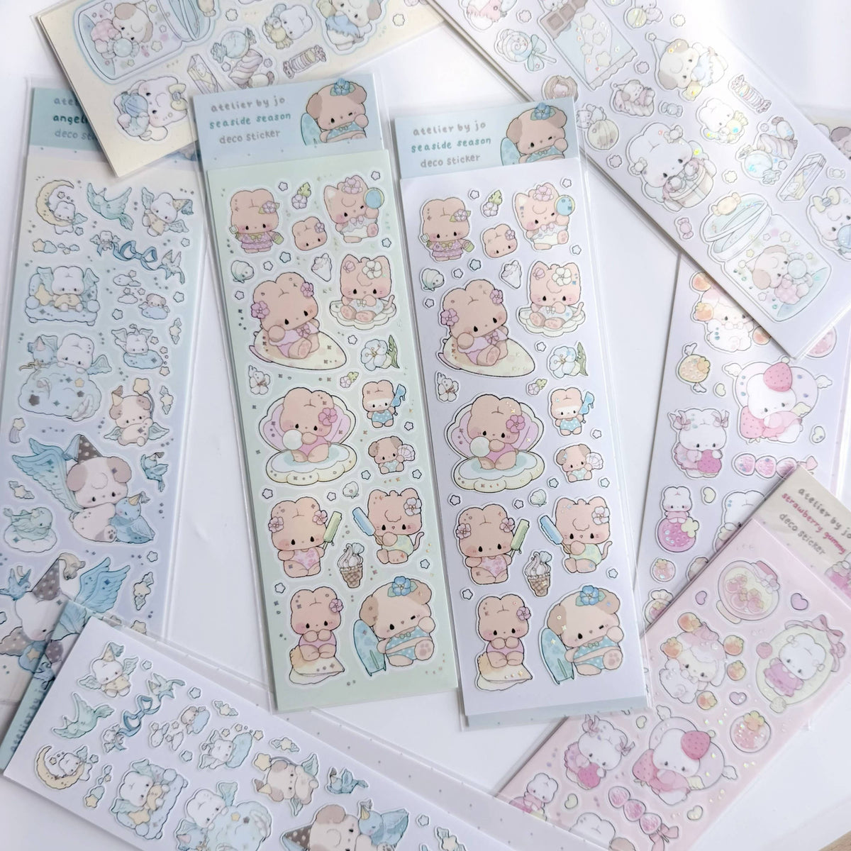 Seaside Season Deco Sticker Sheet